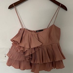 Blush Pink strap top